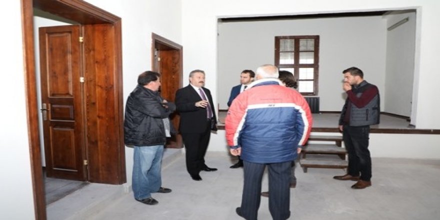 Melikgazi Belediye Başkanı Dr. Mustafa Palancıoğlu, “Tarihi Gesi İlkokulu, Bölge Turizmine Hizmet Verecek”