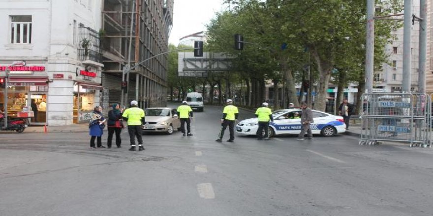 1 Mayıs nedeniyle bazı yollar trafiğe kapatıldı