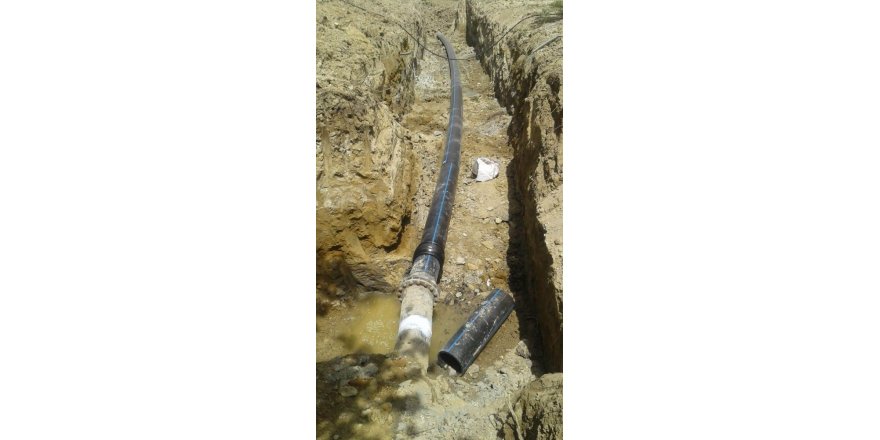 Büyükşehirden, Avsallar içme suyu hattına bakım