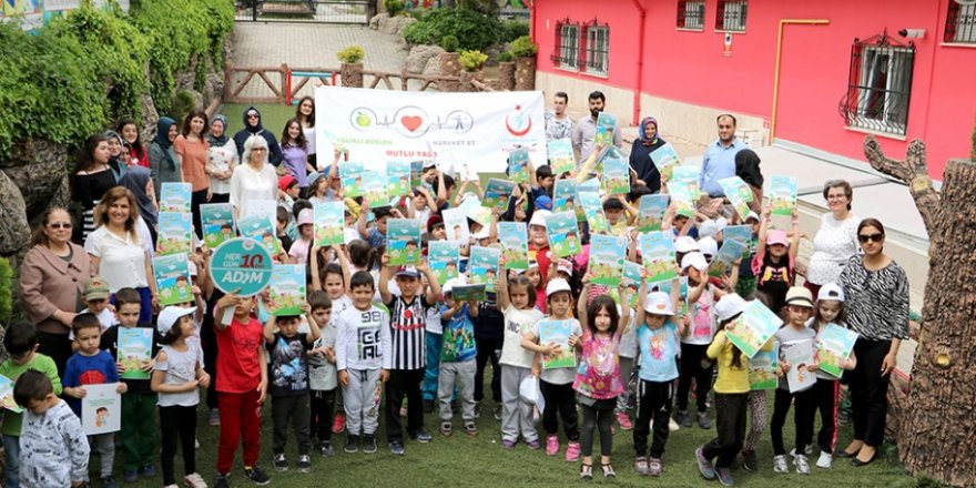 Isparta’da minikler, hem karınlarını hem de zihinlerini doyurdu