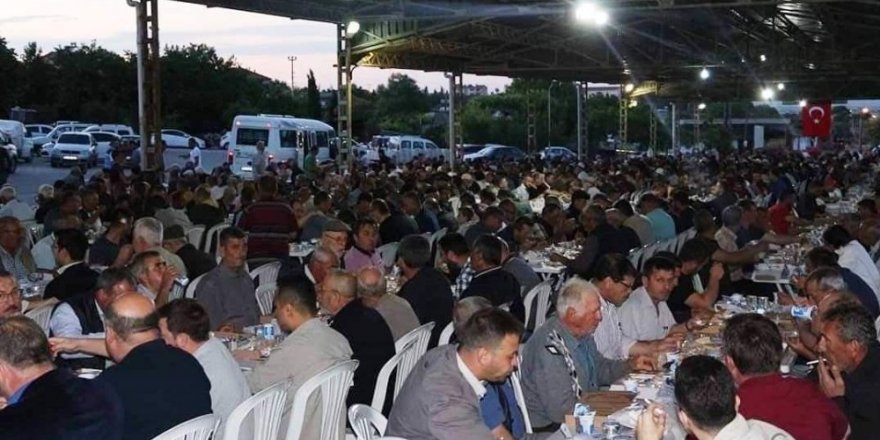 Yeniçiftlik Köyü Muhtarlığından 2 bin kişilik iftar