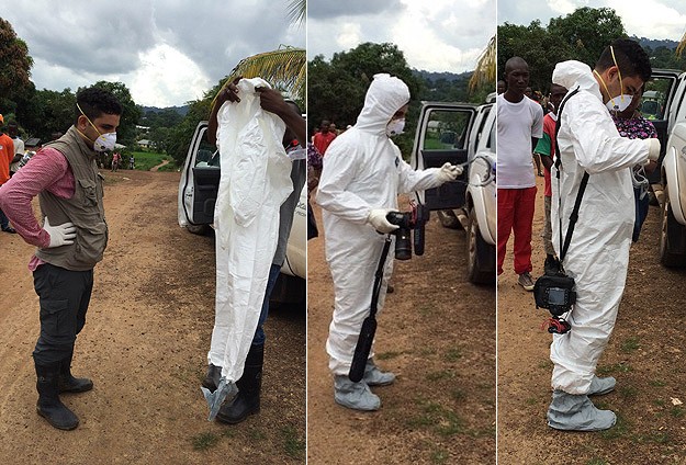 AA Sierra Leone'deki tehlikeli Ebola bölgesinde