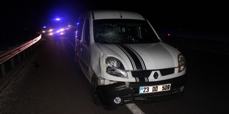 Elazığ’da aracın çarptığı yaya hayatını kaybetti