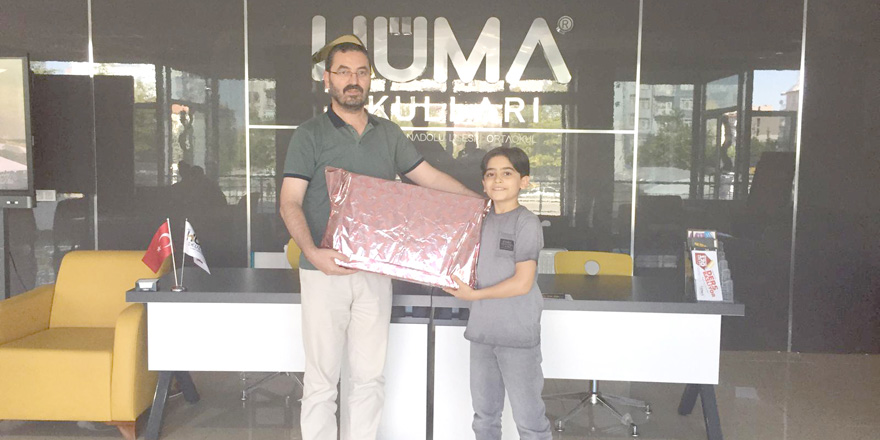 Hüma Okulları’ndan öğrencilere yaz hediyeleri