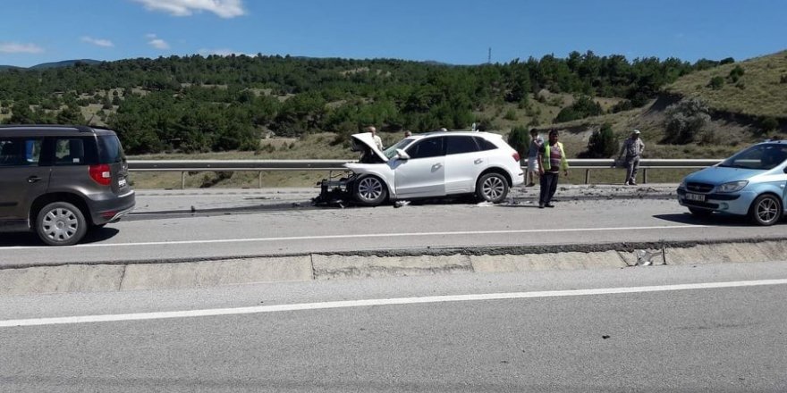 İş makinesine arkadan çarpan iş adamı kazada öldü