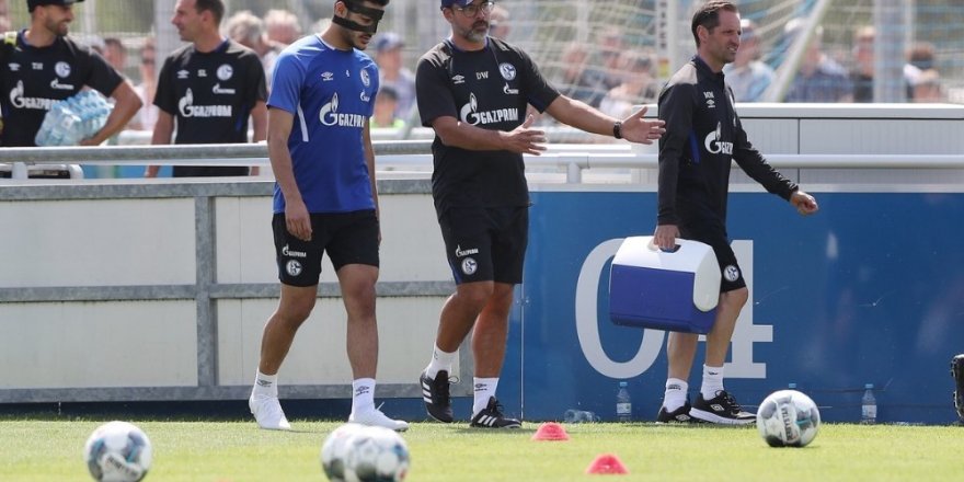 Ozan Kabak, Schalke 04 ile ilk idmanına çıktı
