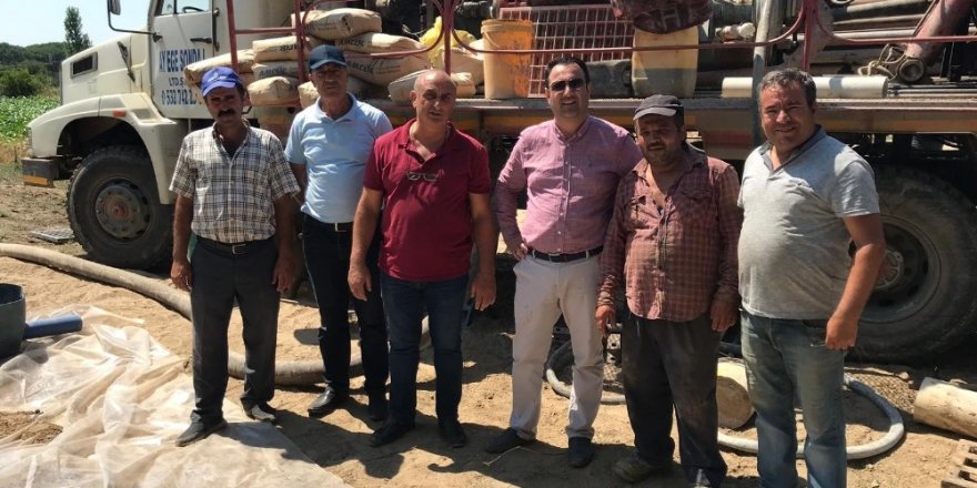 Büyükşehir Sazlı ve Savuca’da sondaj çalışması başlattı