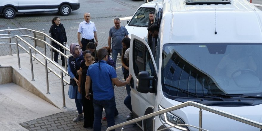 Zonguldak’ta terör örgütü operasyonu: 5 kişi adliyeye çıkartıldı