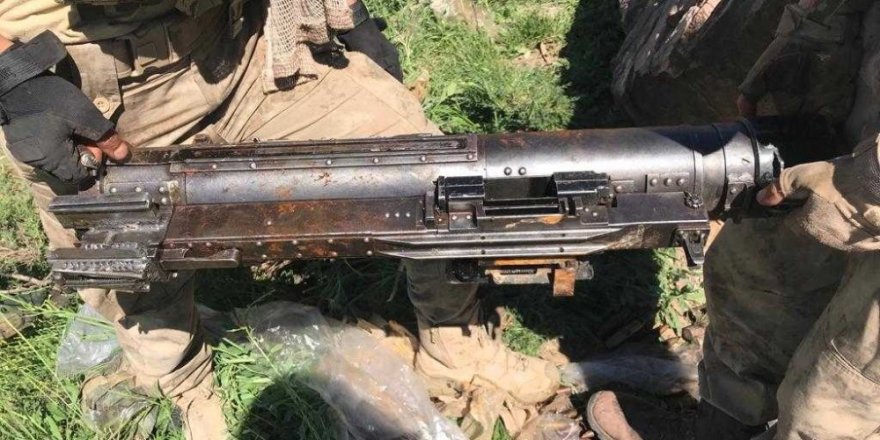 Hakkari’de doçka silahı ele geçirildi