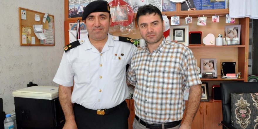 Jandarma komutanı Demir veda ziyaretlerine başladı