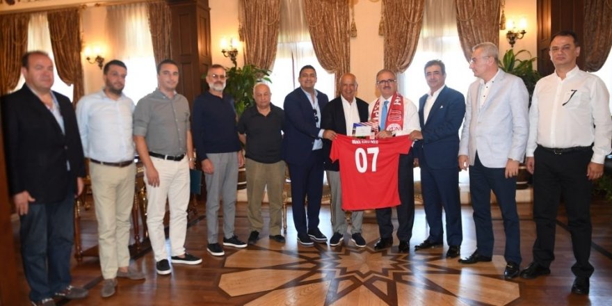 Antalyaspor Derneği yeni yönetiminden ziyaret turu