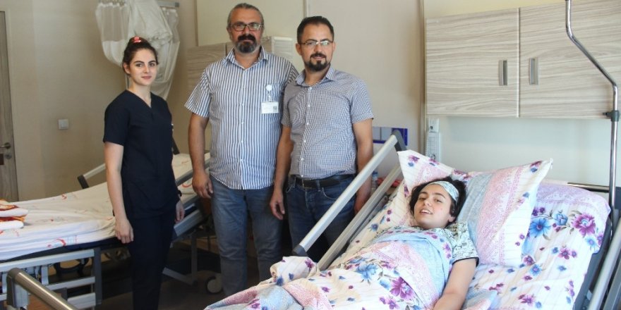 Karın boşluğundan 8 litre sıvı alındı