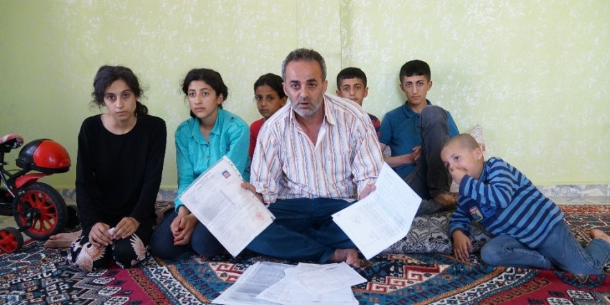 7 çocuklu aile yardım bekliyor