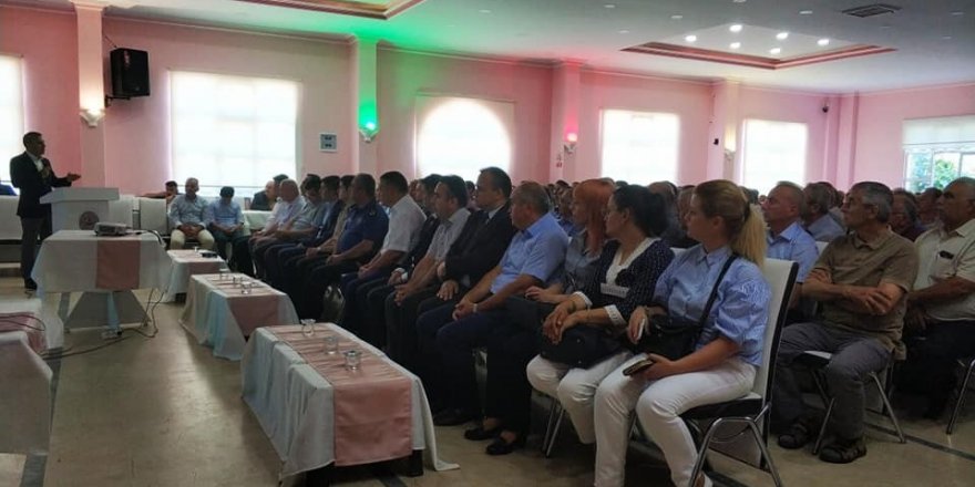Muhtarlara hizmet içi eğitim semineri