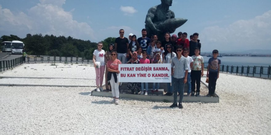 Bozkır'da başarılı öğrenciler Çanakkale gezisi ile ödüllendirildi
