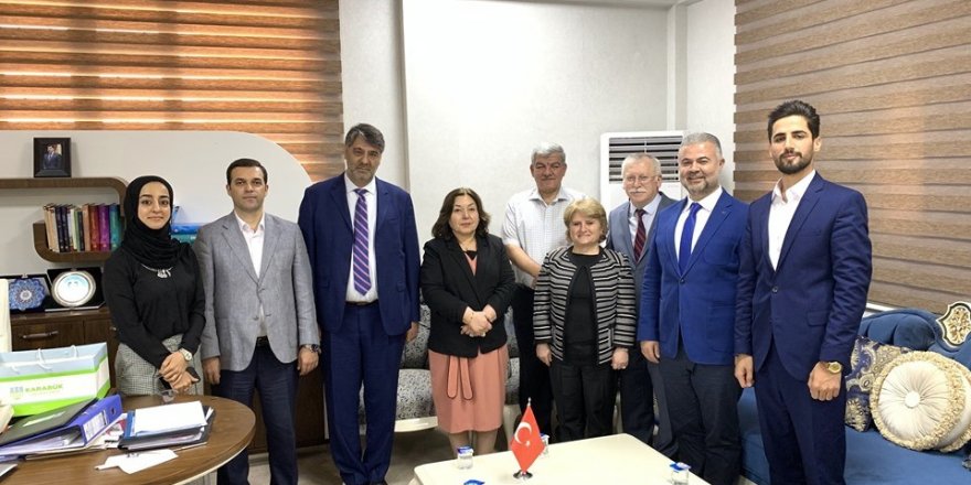 Rektör Şahin, Irak’ta temaslarda bulundu