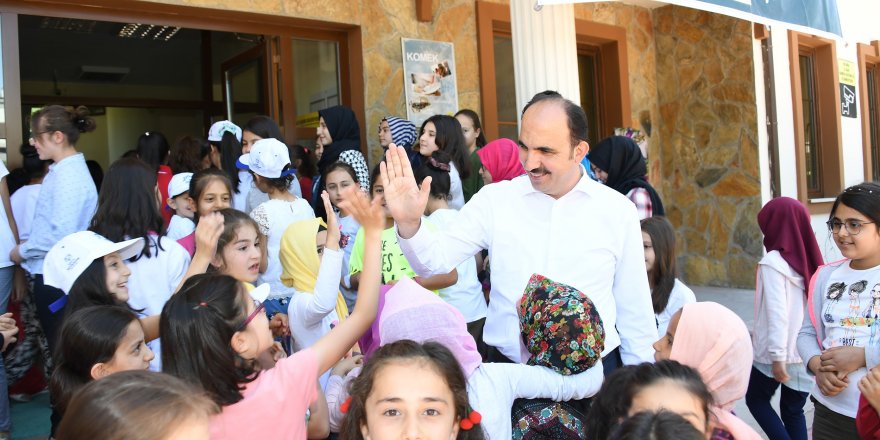 Başkan Altay, Genç KOMEK Yaz Okulu öğrencileriyle buluştu