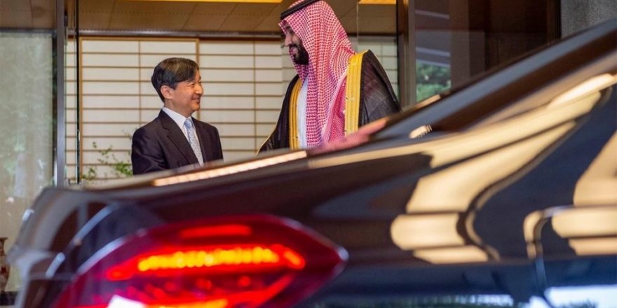 Veliaht Prens Selman, Japon İmparatoru ile görüştü