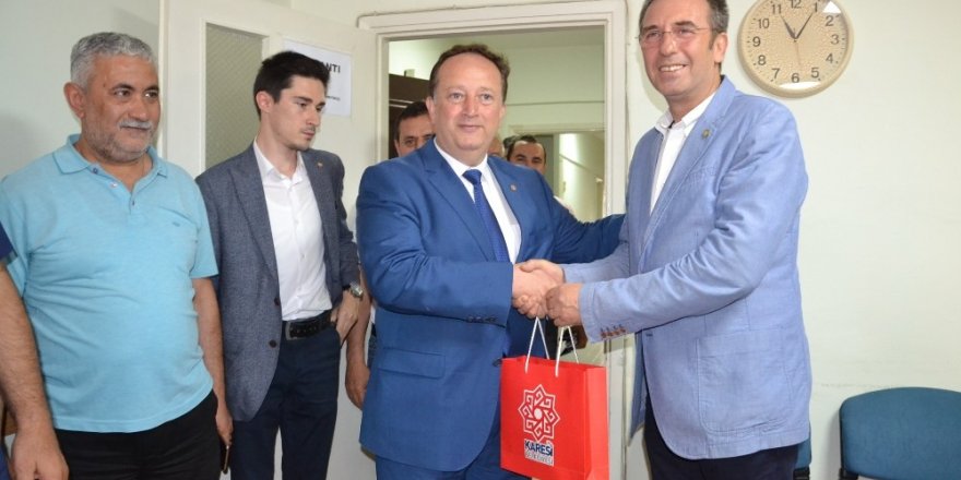 Karesi Belediye Başkanı Orkan, İYİ Partiyi ziyaret etti