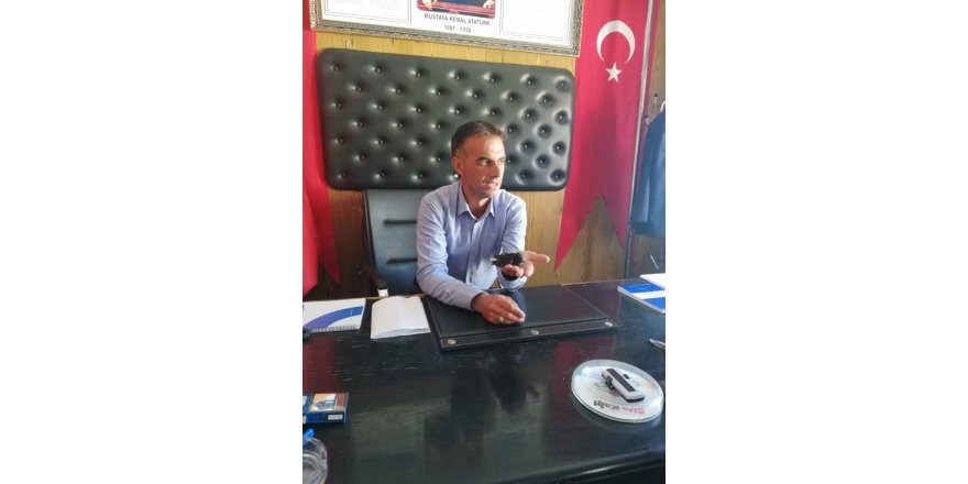 Yorgun ve bitkin vaziyetteki ebabil kuşunu Doğa Koruma ve Milli Parklar ekiplerine teslim etti