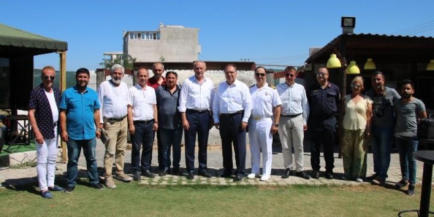 Didim’de protokol ve basın bir araya geldi