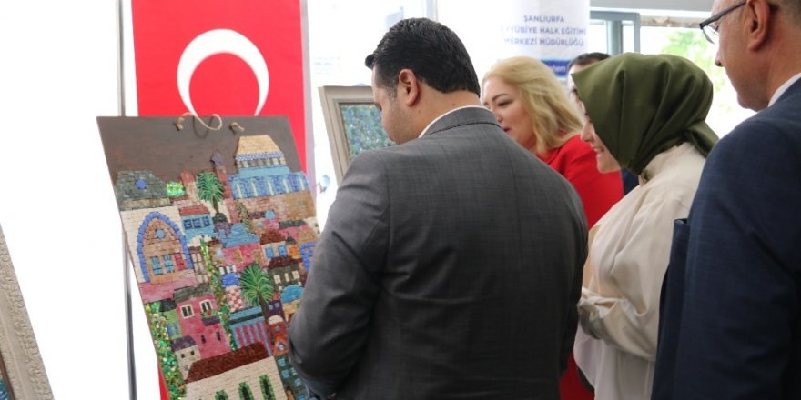 El emeği mozaikler sergide buluştu