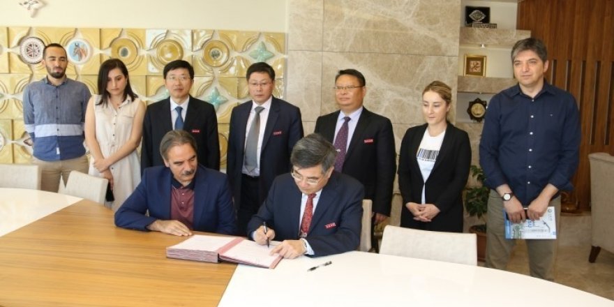 NEVÜ, Çin Jiangsu Üniversitesi ile ikili işbirliği anlaşması imzaladı
