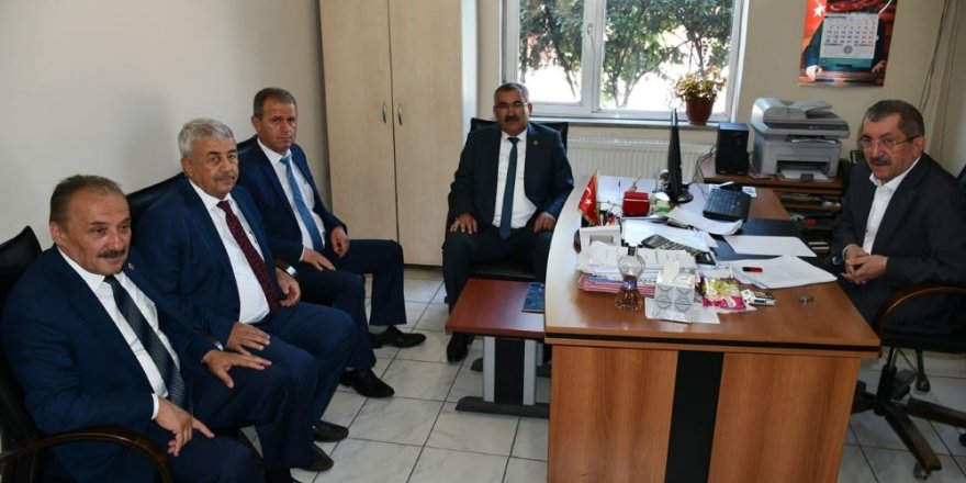 Ovacık Belediye Başkanı Narter, Başkan Vergili’den destek istedi