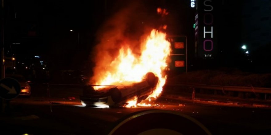İsrail'deki protestolarda 47 polis yaralandı!