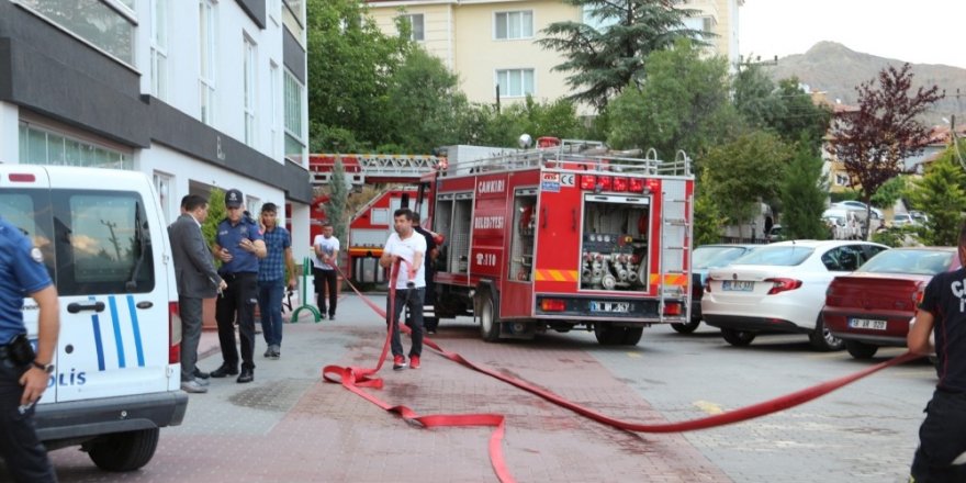 Çankırı’da korkutan yangın
