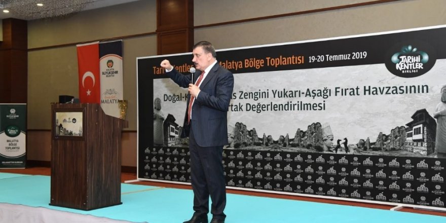 Tarihi Kentler Birliği Malatya’da toplandı