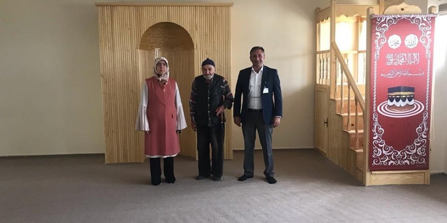 Hayırsever vatandaştan hastaneye mescit