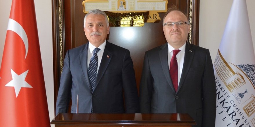 Tekirdağ Valisi Yıldırım’dan Vali Tutulmaz’a ziyaret