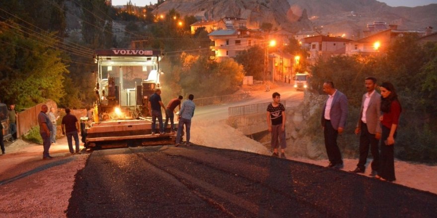 Bağlar Mahallesi asfalta kavuşuyor
