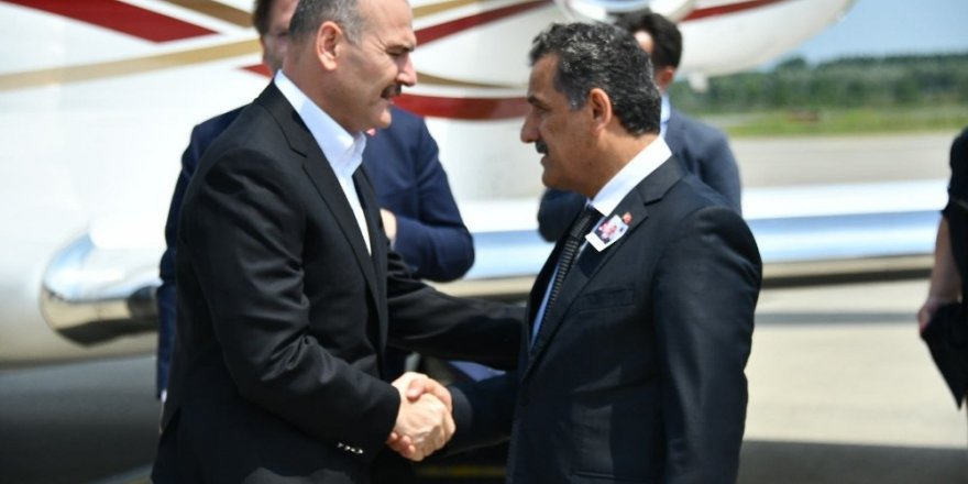 İçişleri Bakanı Soylu Samsun’da