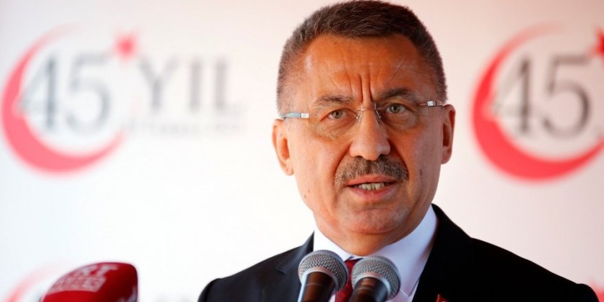 Cumhurbaşkanı Yardımcısı Oktay: "Çözüme varız ancak müzakere etmeyi oyalama taktiklerini de kabul edemeyiz"