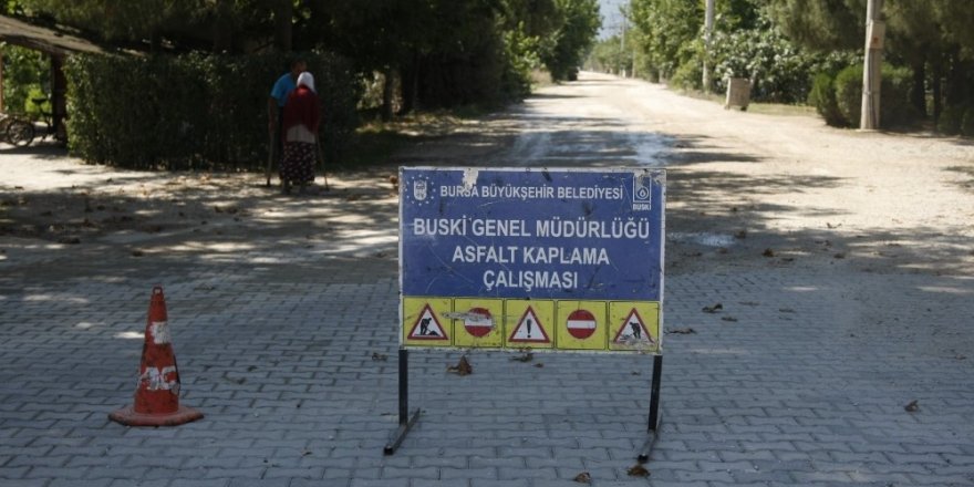 Örnekköy’de asfalt çalışmaları başladı