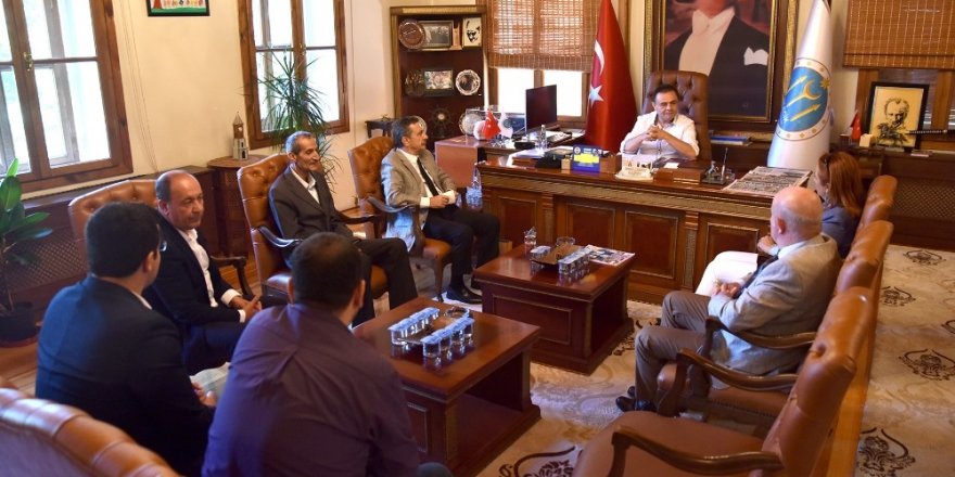 Tepebaşı Belediye Başkanı Ataç’tan Bilecik Belediye Başkanı Şahin’e hayırlı olsun ziyareti