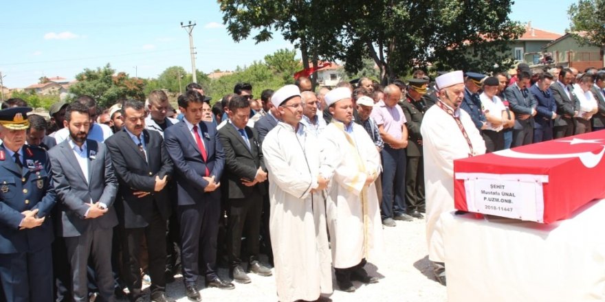 Konyalı şehit son yolculuğuna uğurlandı