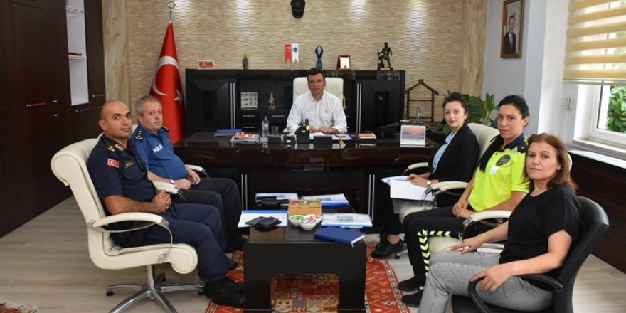 Efeler Kaymakamlığı’nda trafik zirvesi