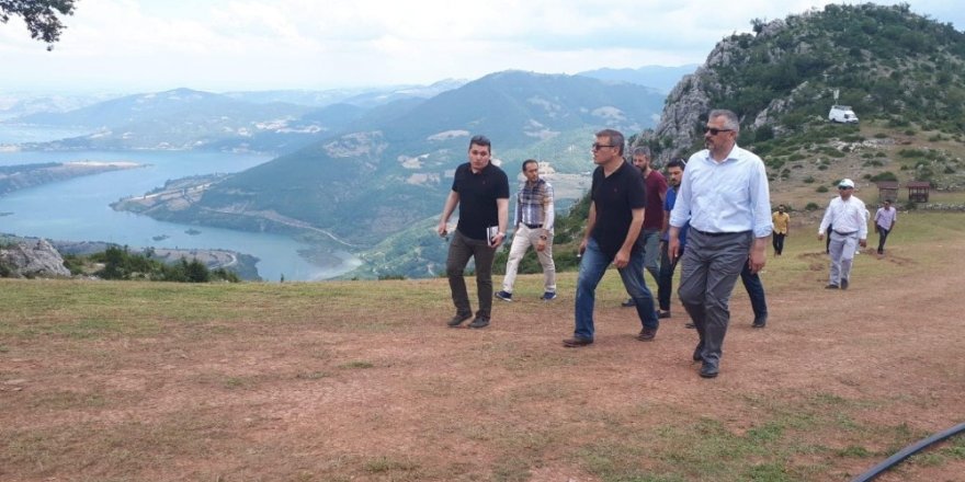 Başkan Kılıç, Kapıkayafest hazırlıklarını yerinde inceledi