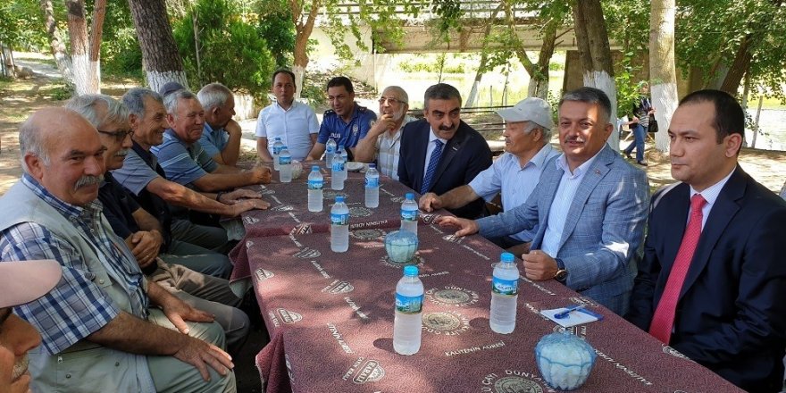 Vali Yazıcı Balya’da vatandaşlarla buluştu