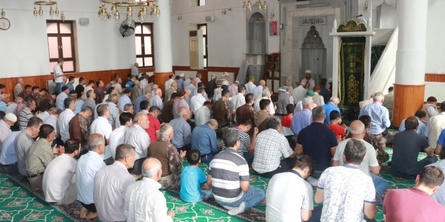 Şehit polis için mevlit okutuldu