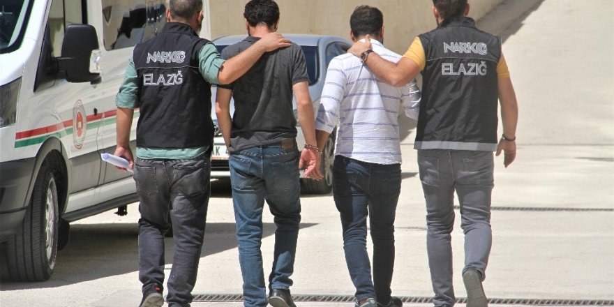 Elazığ’da’ki uyuşturucu operasyonu: 2 tutuklama