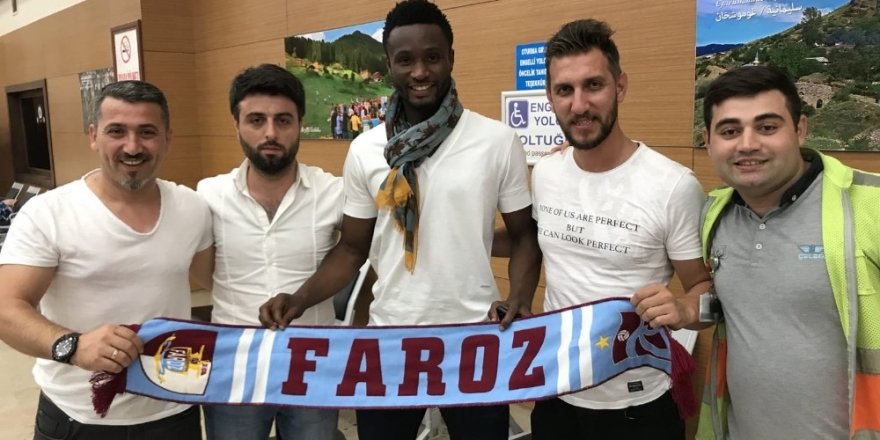 Obi Mikel, Trabzon’a geldi