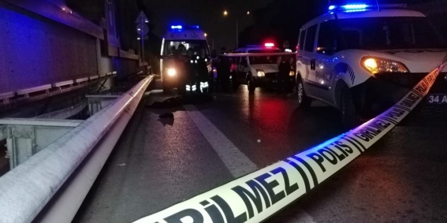 D-100 karayolunun istinat duvarından düşen şahıs hayatını kaybetti