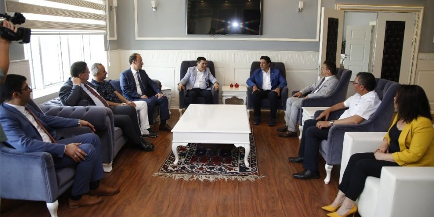 Başkan Genç,ABB’yi ağırladı