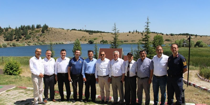 Dumlupınar Müftüsü için veda yemeği düzenlendi