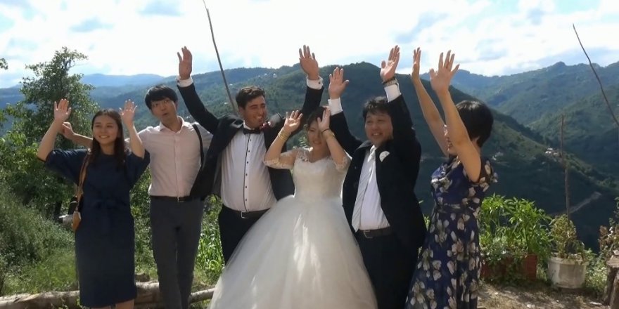 Japon geline Türk düğünü