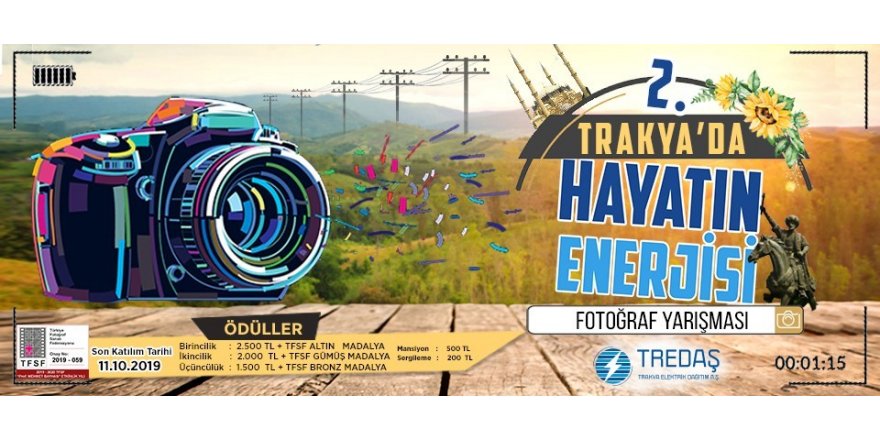 “Trakya’da Hayatın Enerjisi” fotoğraf yarışması